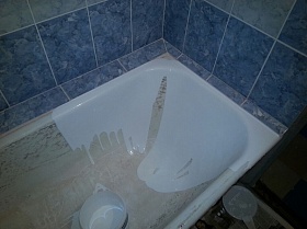 Реставрация ванны Жидким Акрилом